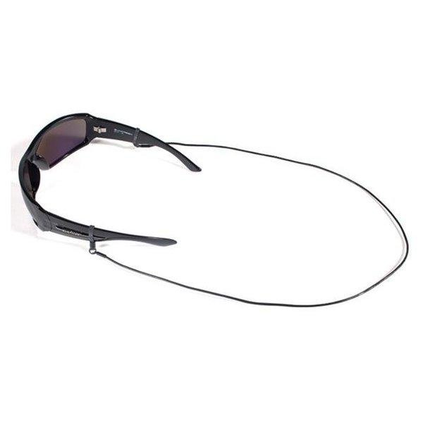 Croakies Croakies 443969 Leather Eyewear Retainer; Black 443969